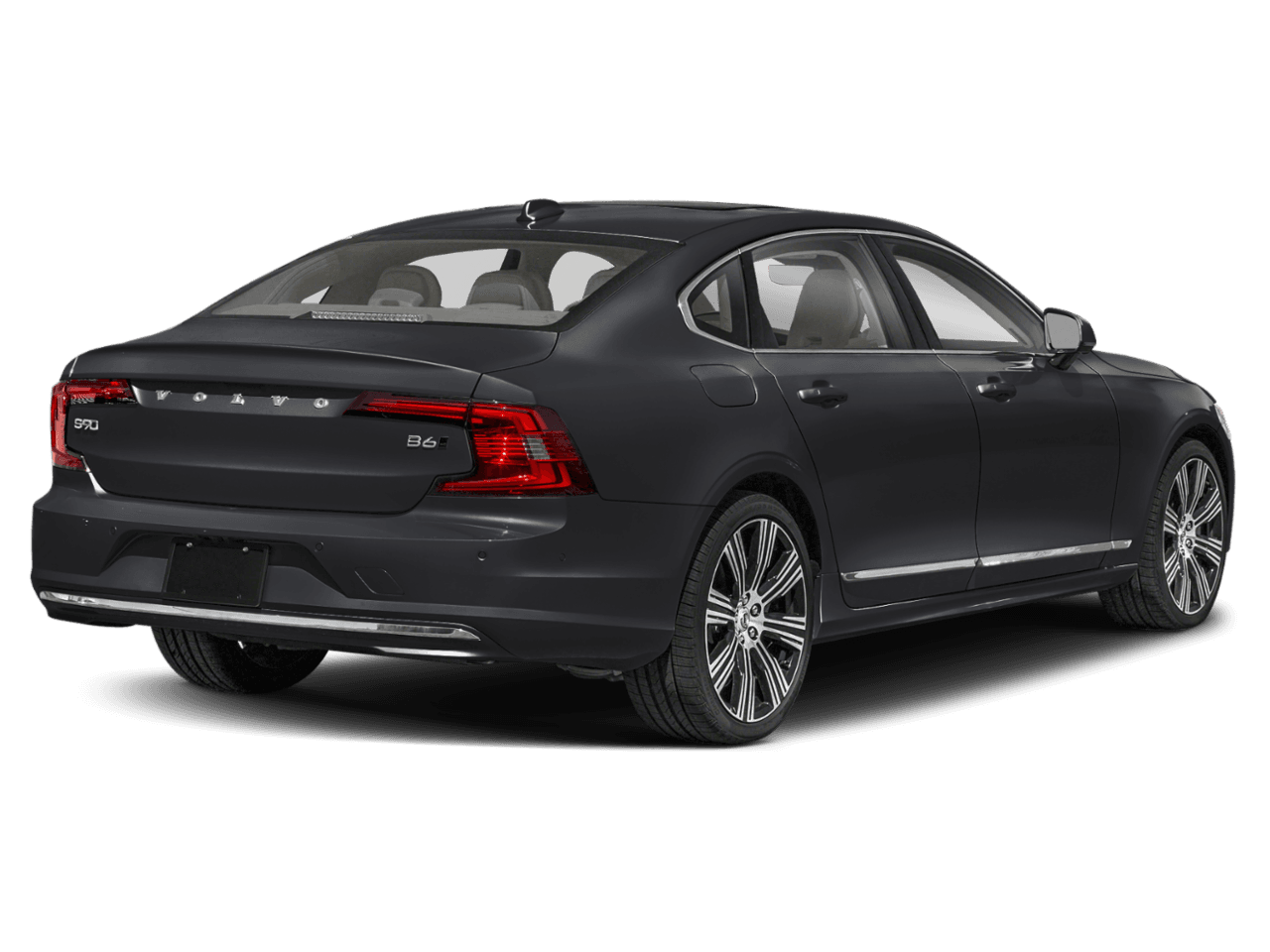 2023 Volvo S90 B6 - Rear 3/4, facing to the right