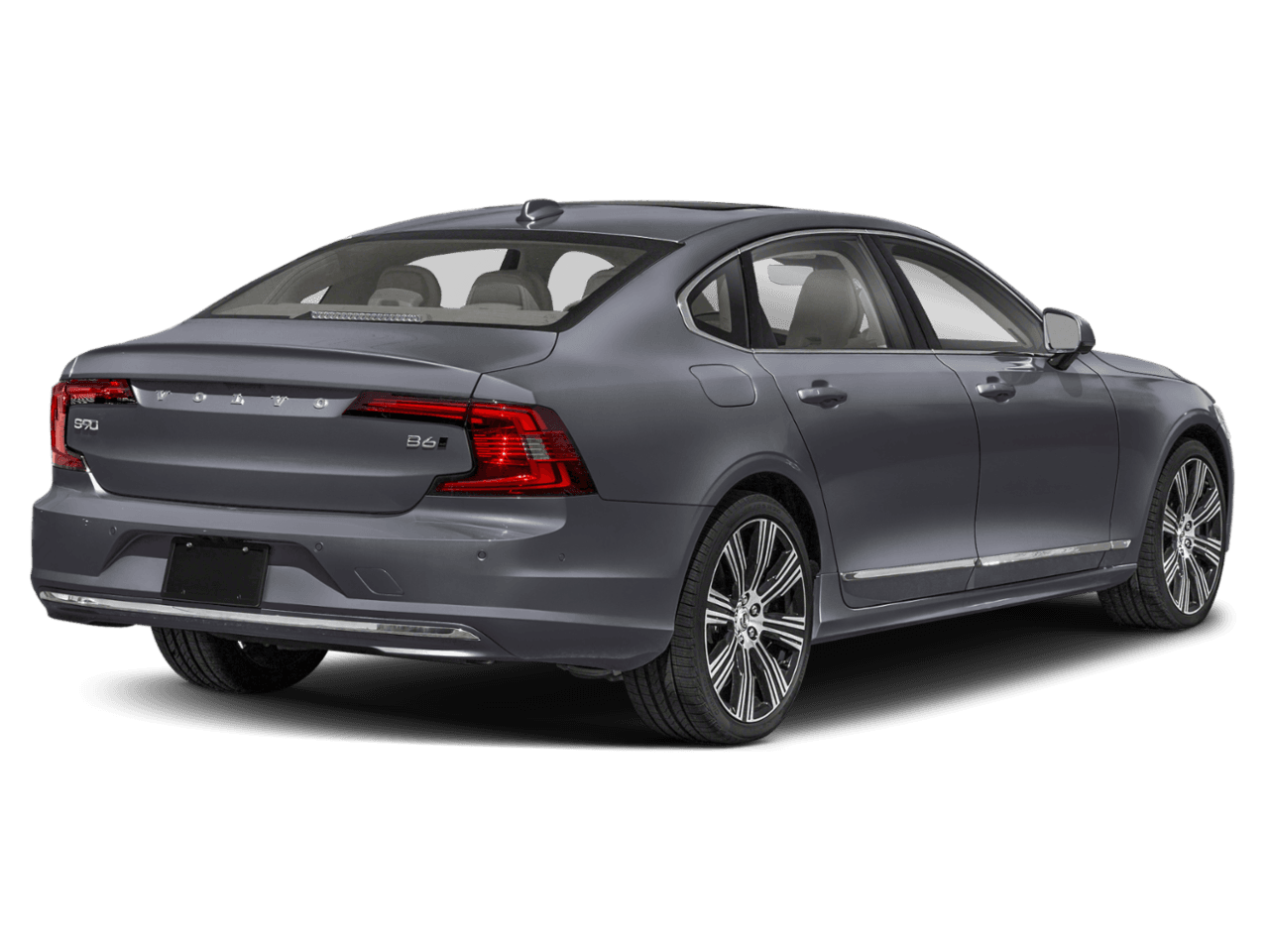 2023 Volvo S90 B6 - Rear 3/4, facing to the right