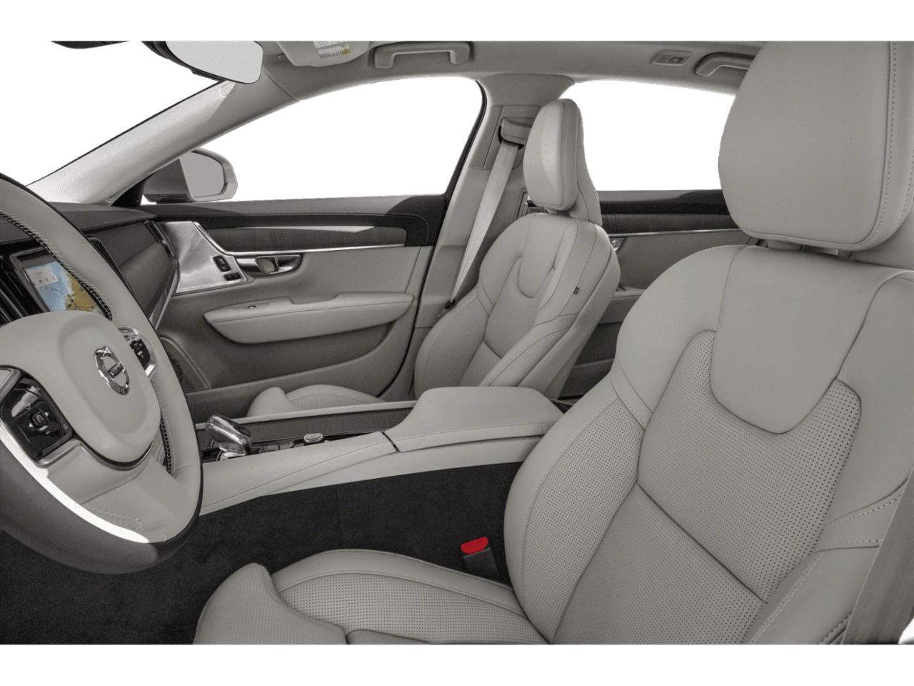 2023 Volvo S90 Ultimate - Interior Driver's Side with Door Open, Front Seat Feature