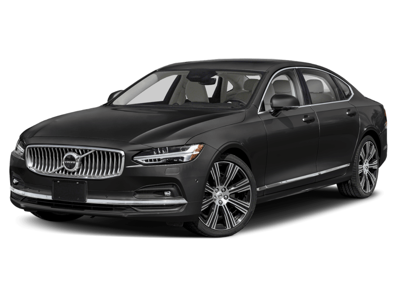 2023 Volvo S90 B6 - Front 3/4, facing to the left
