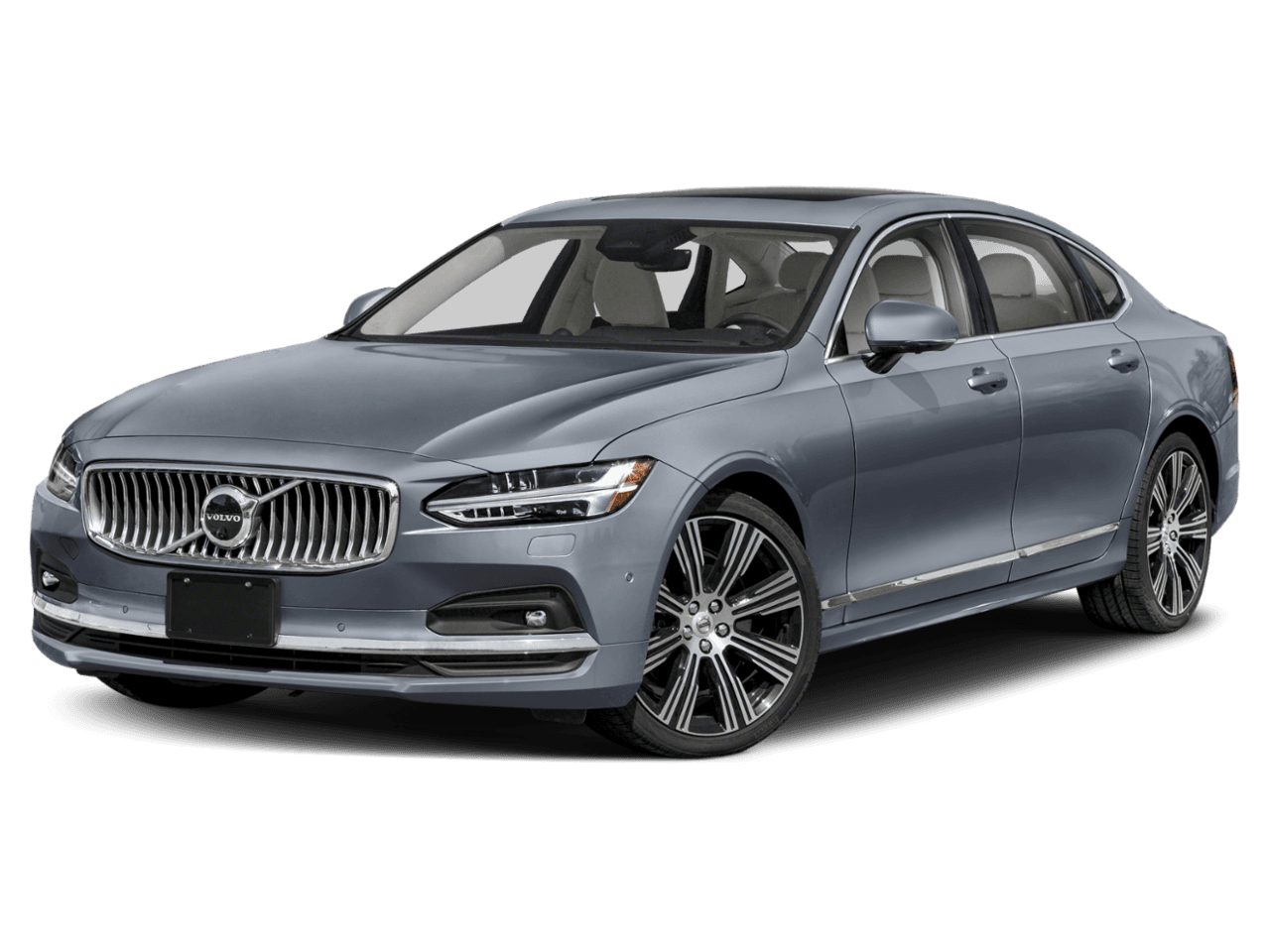 2023 Volvo S90 B6 - Front 3/4, facing to the left