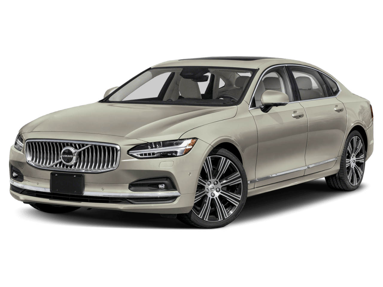 2023 Volvo S90 B6 - Front 3/4, facing to the left