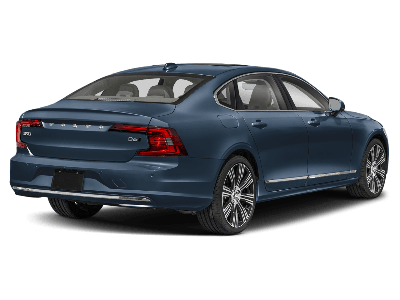 2023 Volvo S90 B6 - Rear 3/4, facing to the right