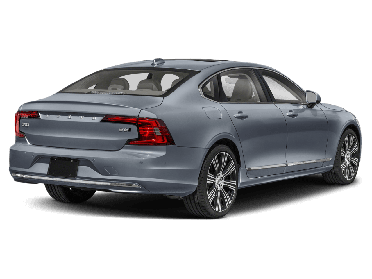 2023 Volvo S90 B6 - Rear 3/4, facing to the right