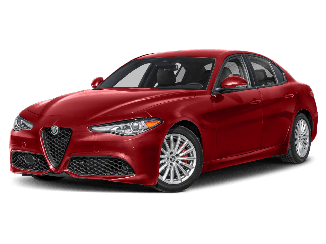 2023 Alfa Romeo Giulia Ti - Front 3/4, facing to the left