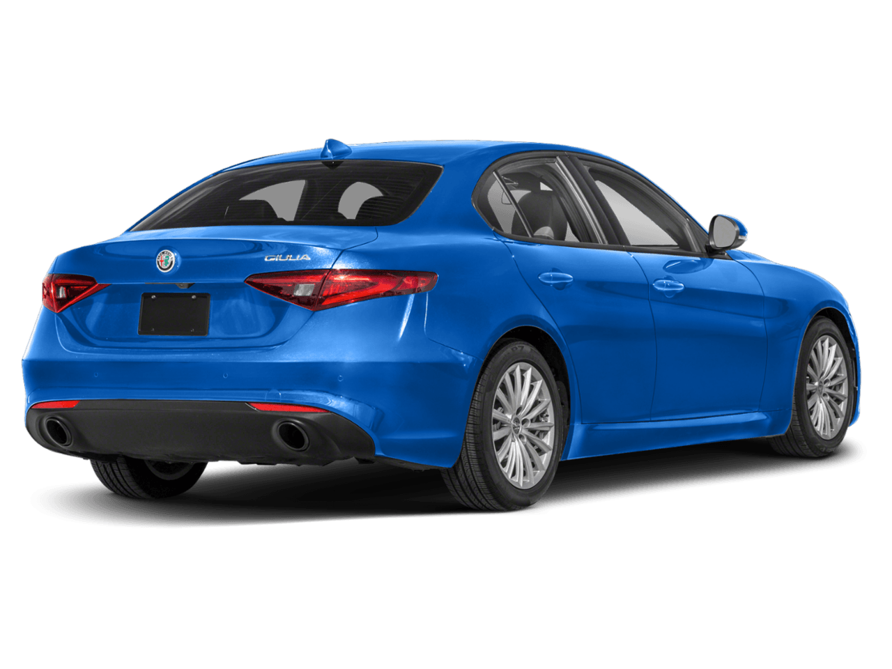2023 Alfa Romeo Giulia Ti - Rear 3/4, facing to the right