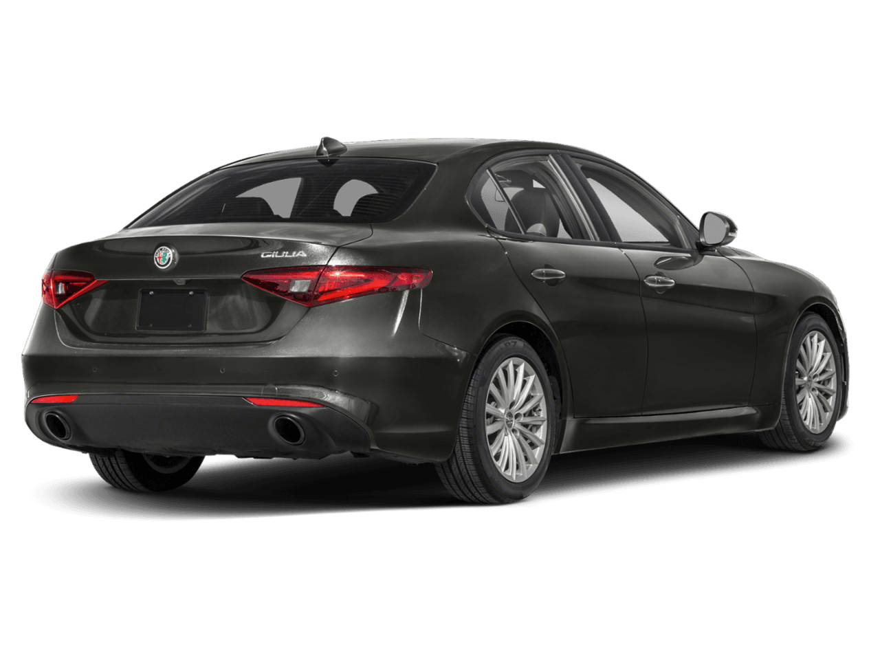 2023 Alfa Romeo Giulia Ti - Rear 3/4, facing to the right
