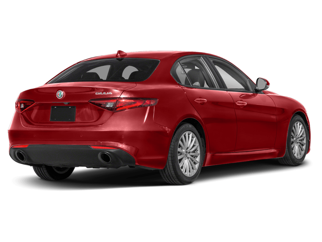 2023 Alfa Romeo Giulia Ti - Rear 3/4, facing to the right