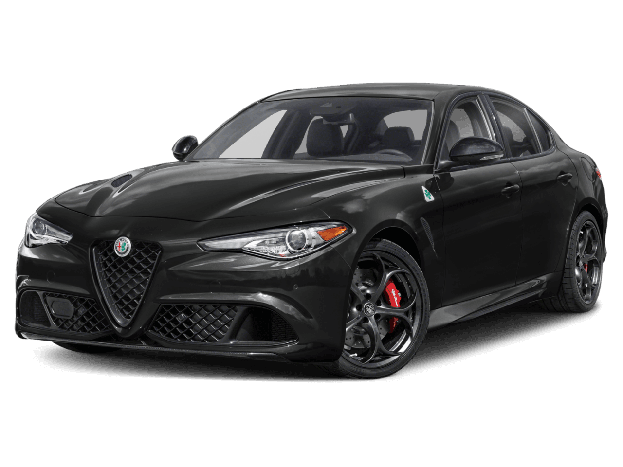2023 Alfa Romeo Giulia Quadrifoglio - Front 3/4, facing to the left