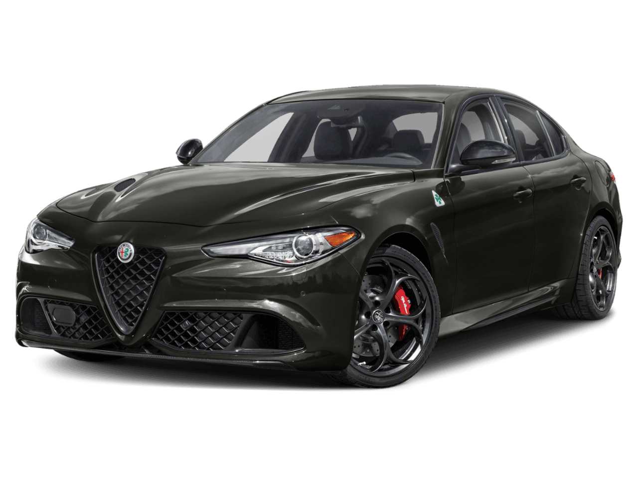 2023 Alfa Romeo Giulia Quadrifoglio - Front 3/4, facing to the left