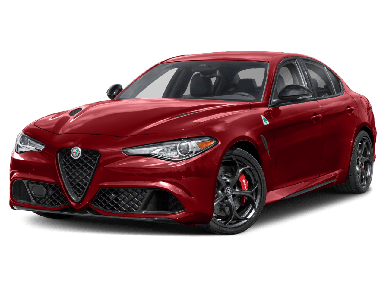 2023 Alfa Romeo Giulia Quadrifoglio - Front 3/4, facing to the left