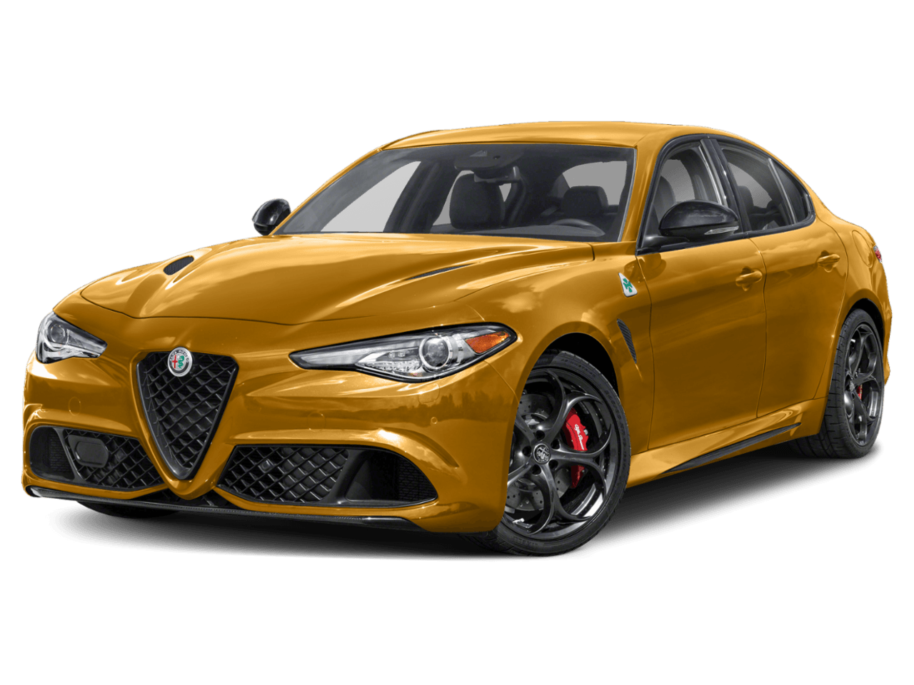 2023 Alfa Romeo Giulia Quadrifoglio - Front 3/4, facing to the left