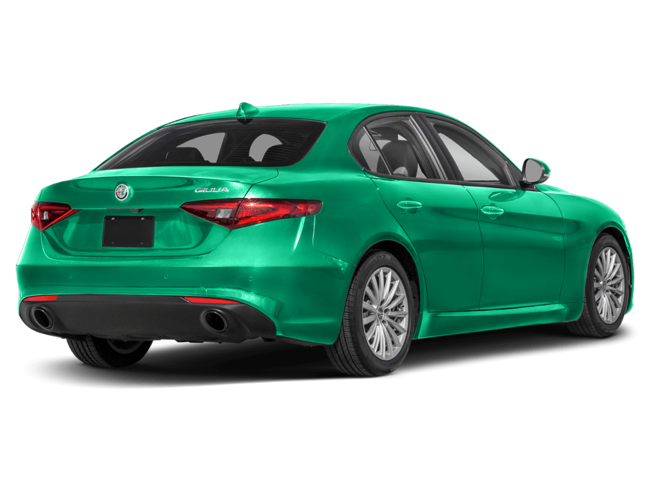 2023 Alfa Romeo Giulia Veloce - Rear 3/4, facing to the right