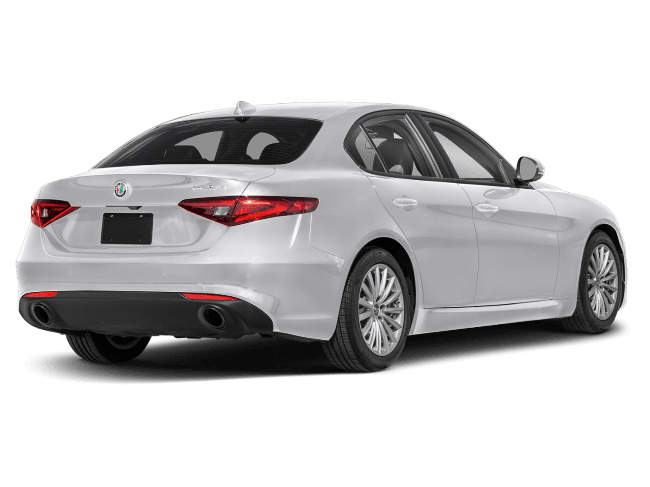2023 Alfa Romeo Giulia Estrema - Rear 3/4, facing to the right