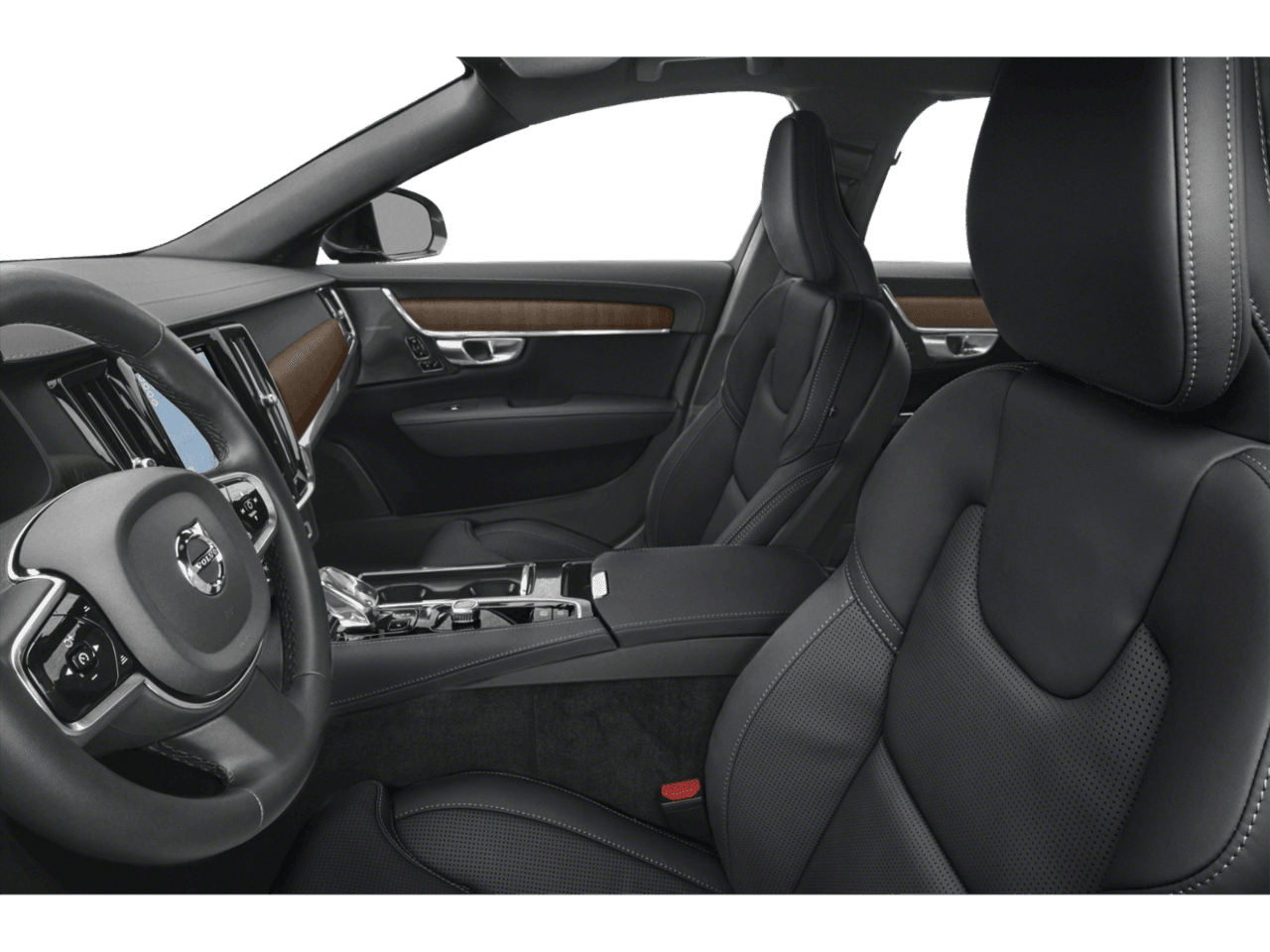 2023 Volvo S90 Recharge Ultimate - Interior Driver's Side with Door Open, Front Seat Feature