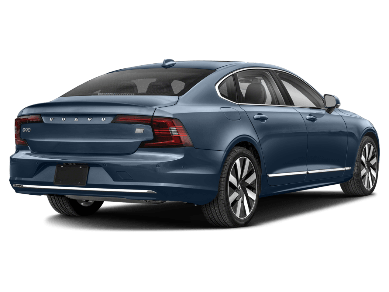 2023 Volvo S90 Recharge Ultimate - Rear 3/4, facing to the right