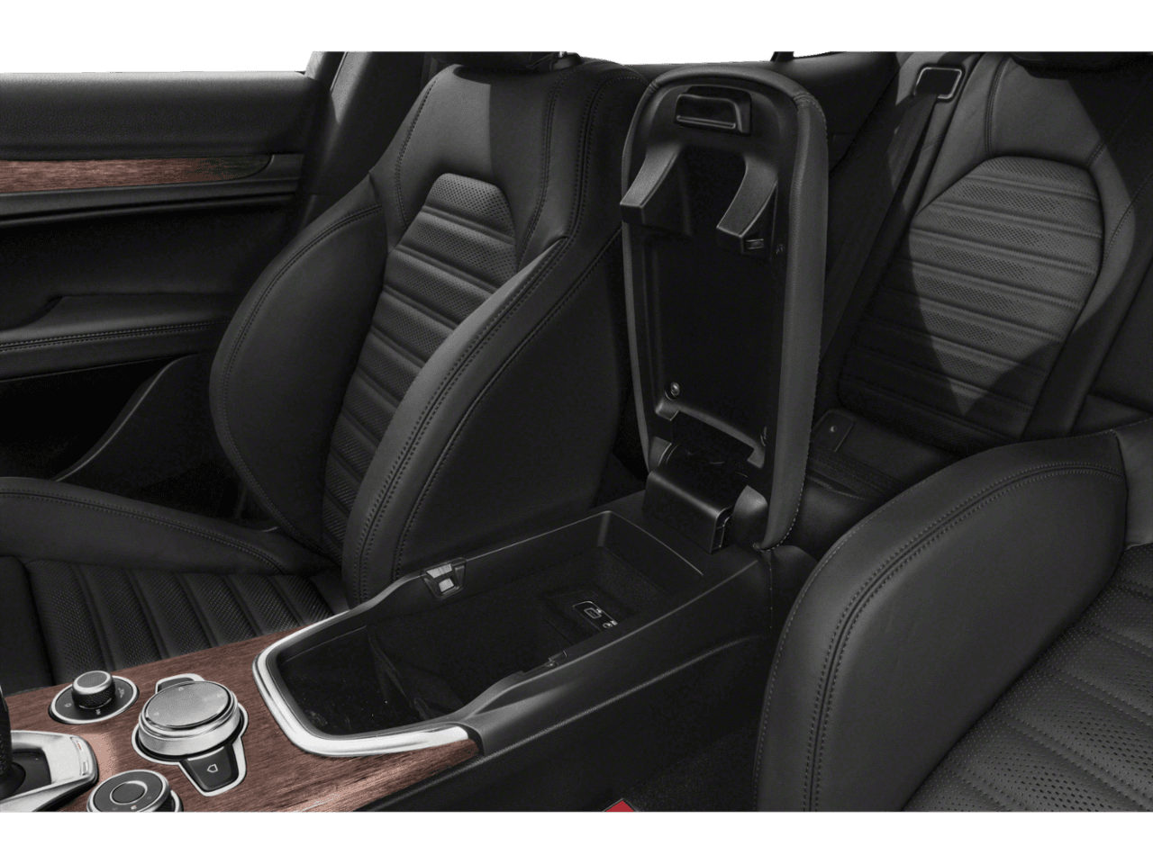 2023 Alfa Romeo Stelvio Ti - Interior Center Storage Console