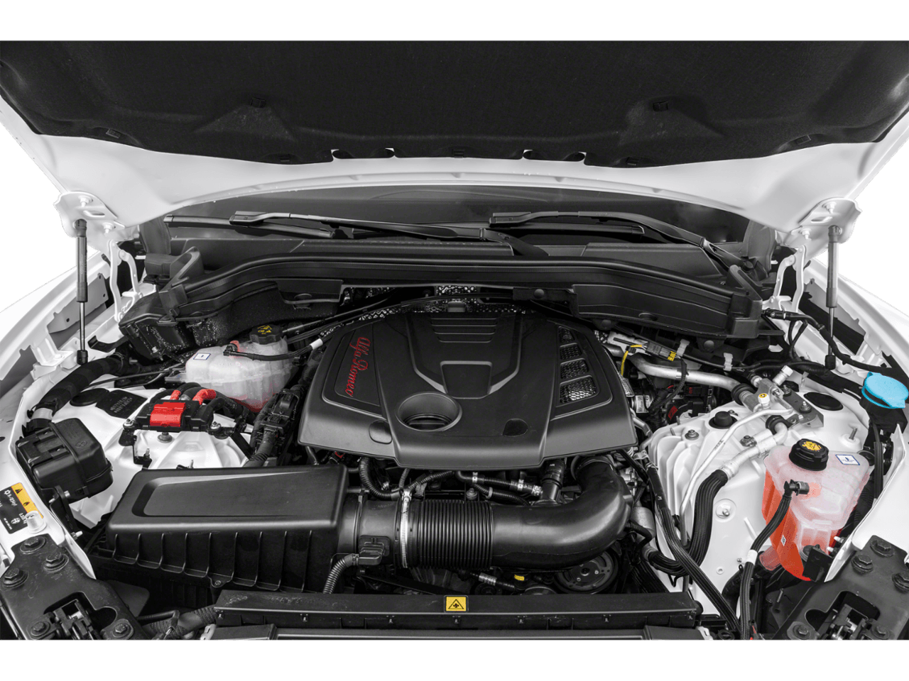 2023 Alfa Romeo Stelvio Ti - Interior Engine Shot Feature