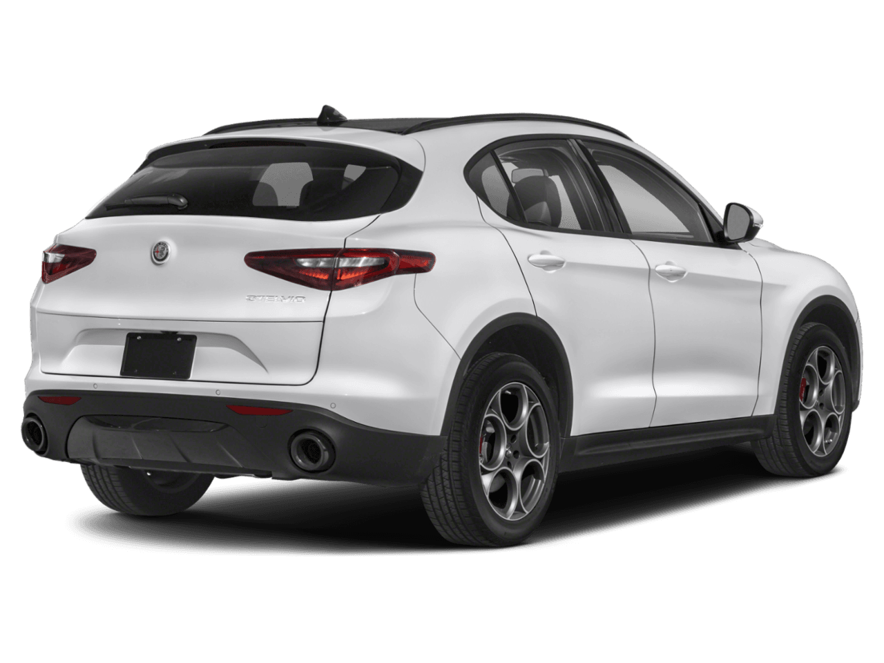 2023 Alfa Romeo Stelvio Ti - Rear 3/4, facing to the right