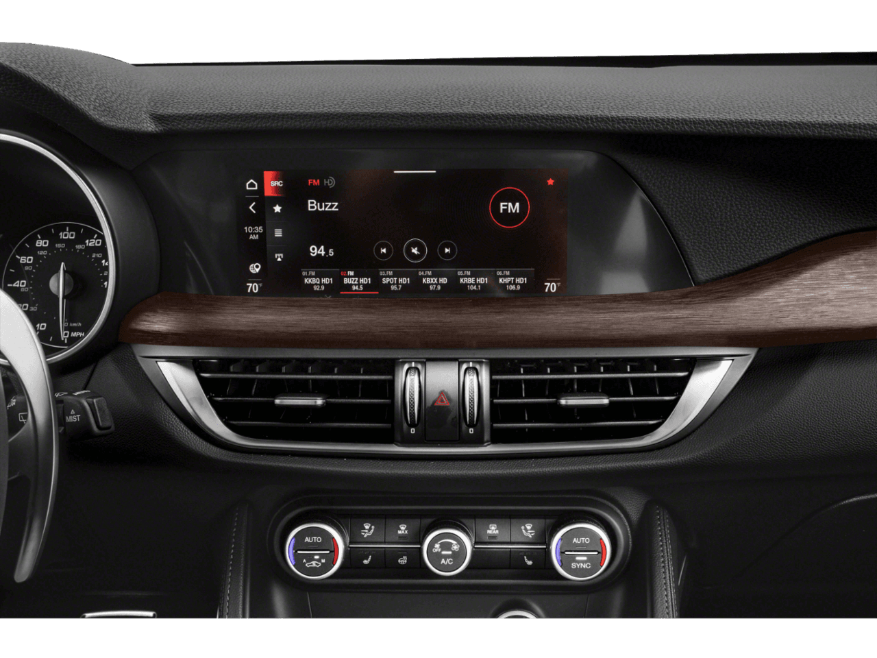 2023 Alfa Romeo Stelvio Sprint - Interior Stereo System