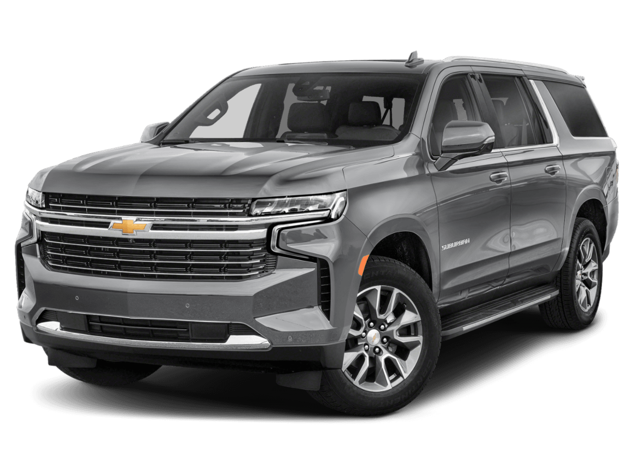 2023 Chevrolet Suburban LT - Front 3/4, facing to the left