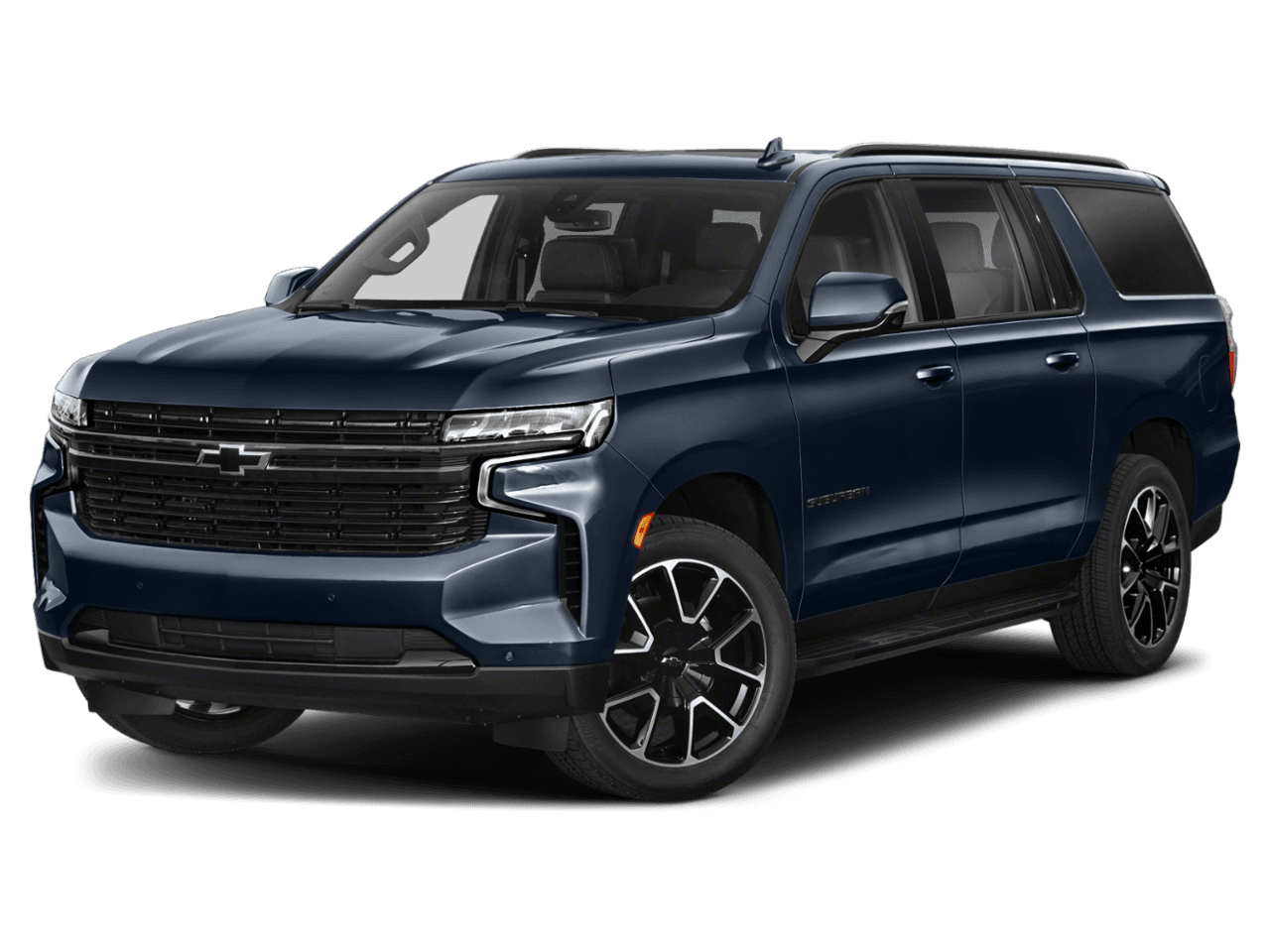 2023 Chevrolet Suburban RST - Front 3/4, facing to the left