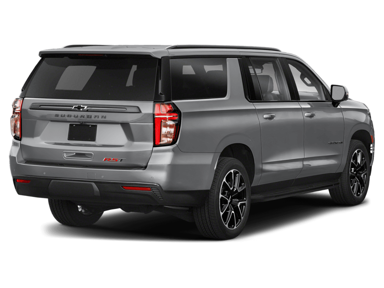 2023 Chevrolet Suburban RST - Rear 3/4, facing to the right