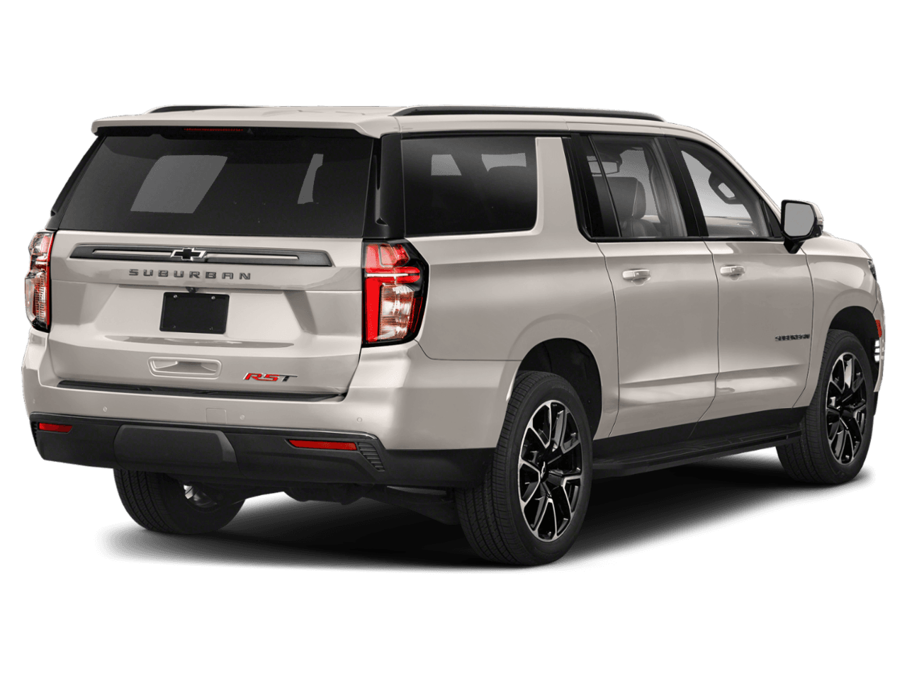 2023 Chevrolet Suburban RST - Rear 3/4, facing to the right