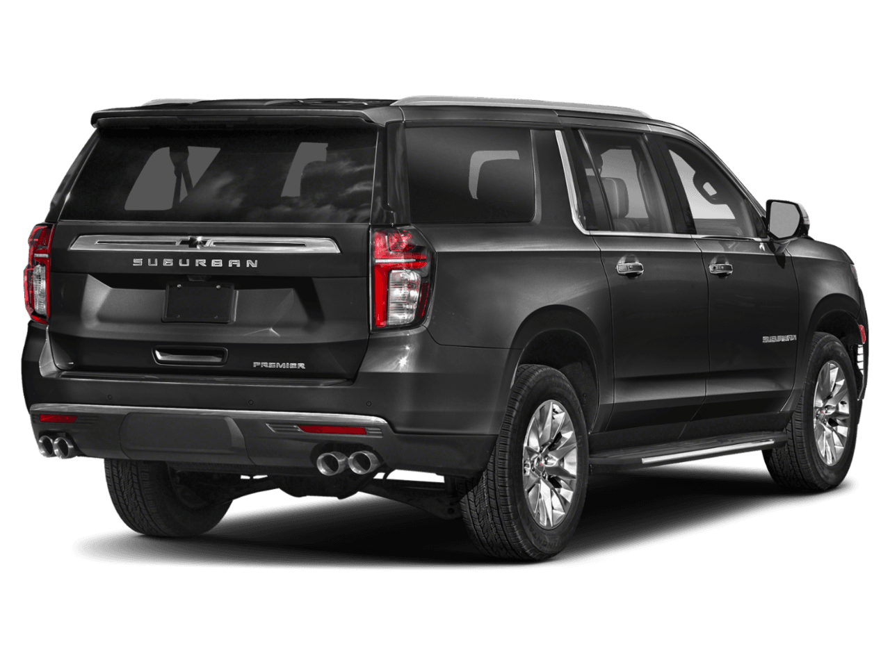 2023 Chevrolet Suburban Premier - Rear 3/4, facing to the right