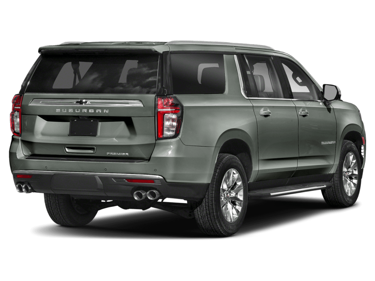 2023 Chevrolet Suburban Premier - Rear 3/4, facing to the right
