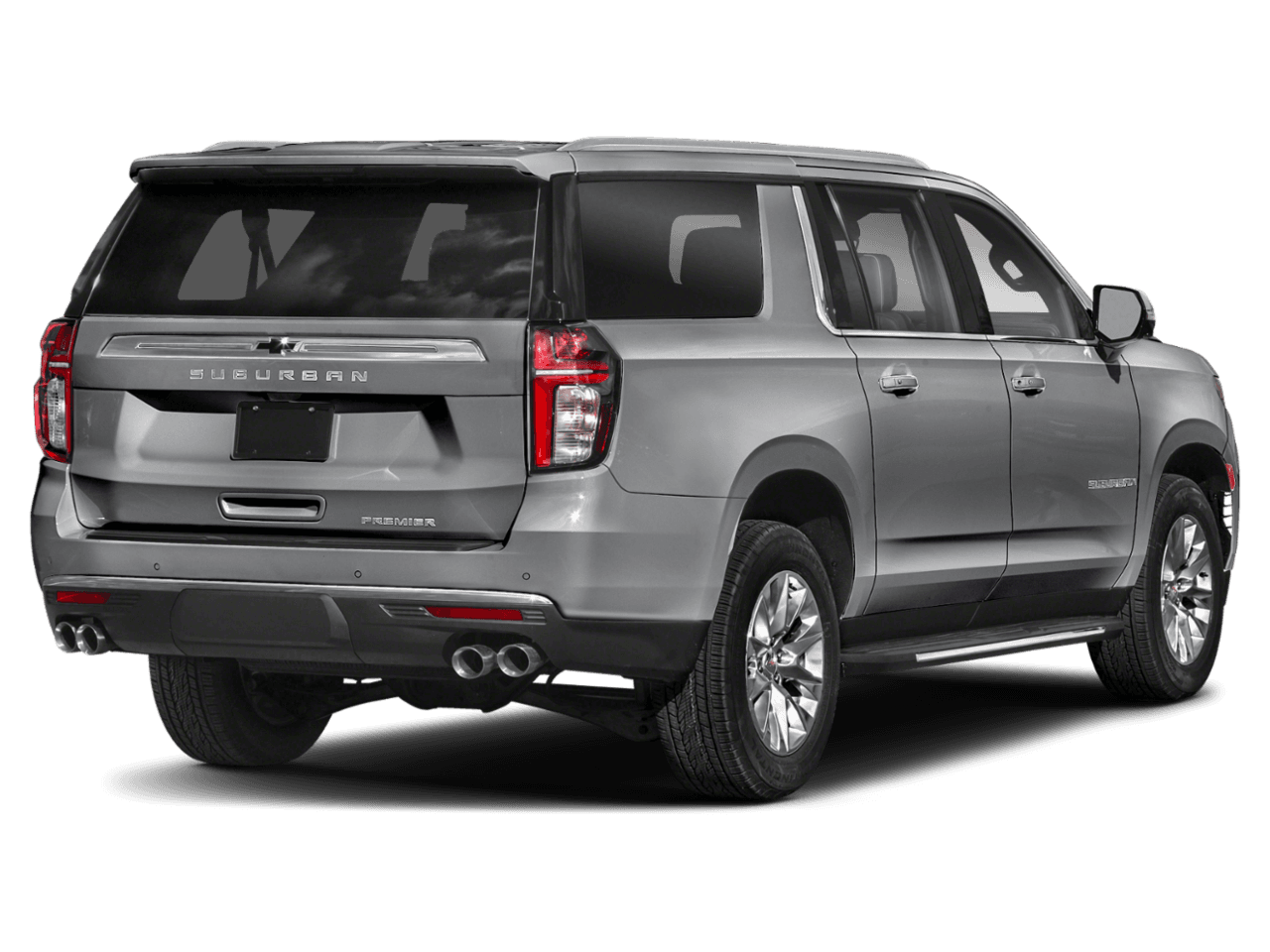 2023 Chevrolet Suburban Premier - Rear 3/4, facing to the right