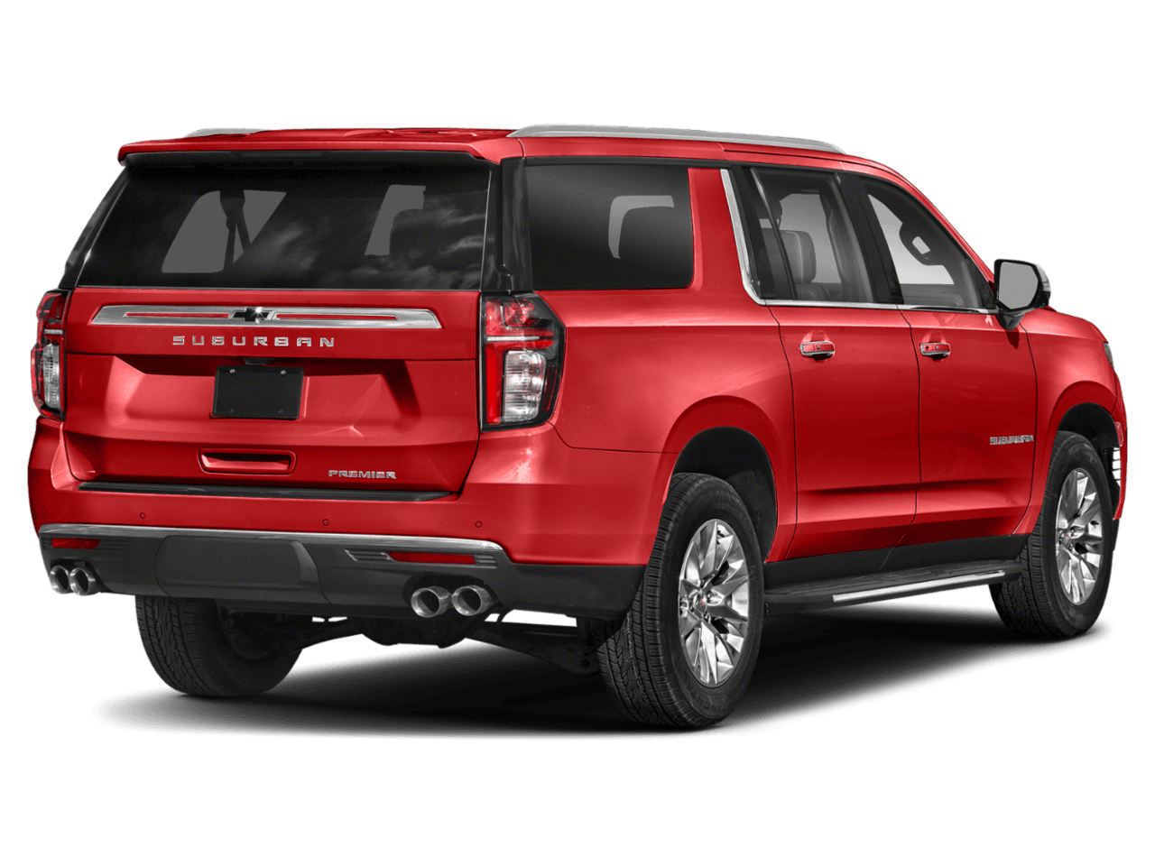 2023 Chevrolet Suburban Premier - Rear 3/4, facing to the right