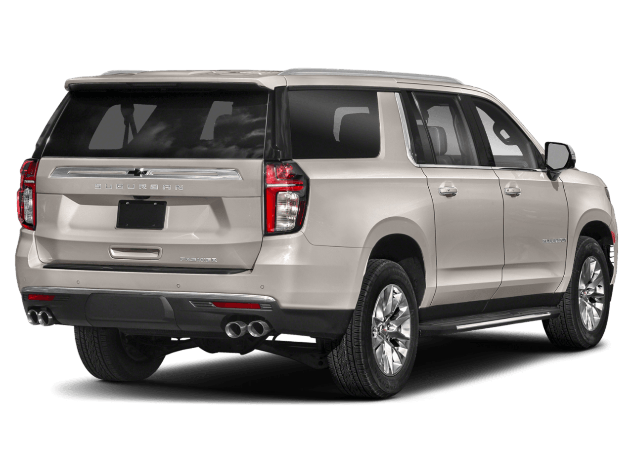 2023 Chevrolet Suburban Premier - Rear 3/4, facing to the right
