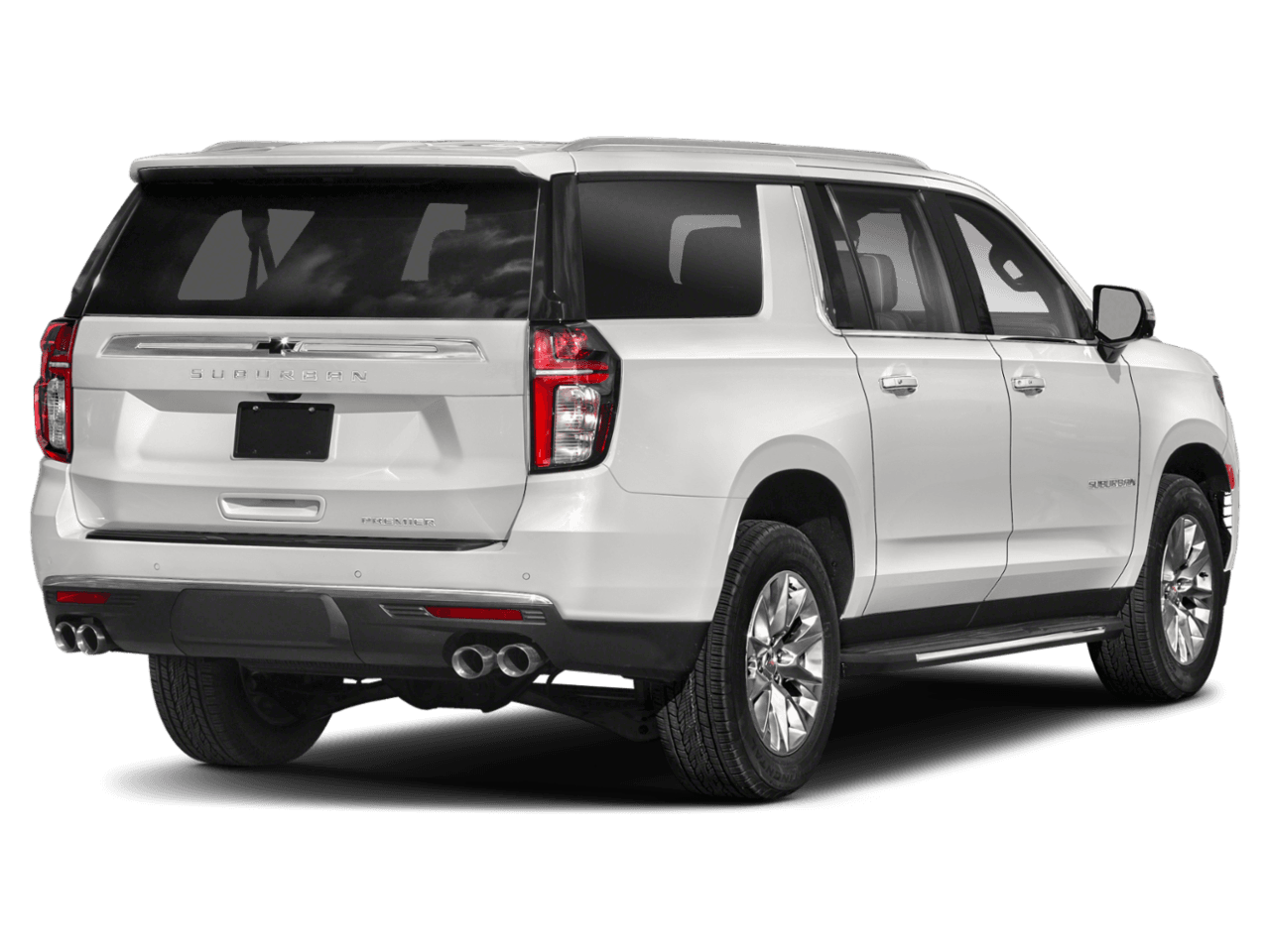 2023 Chevrolet Suburban Premier - Rear 3/4, facing to the right