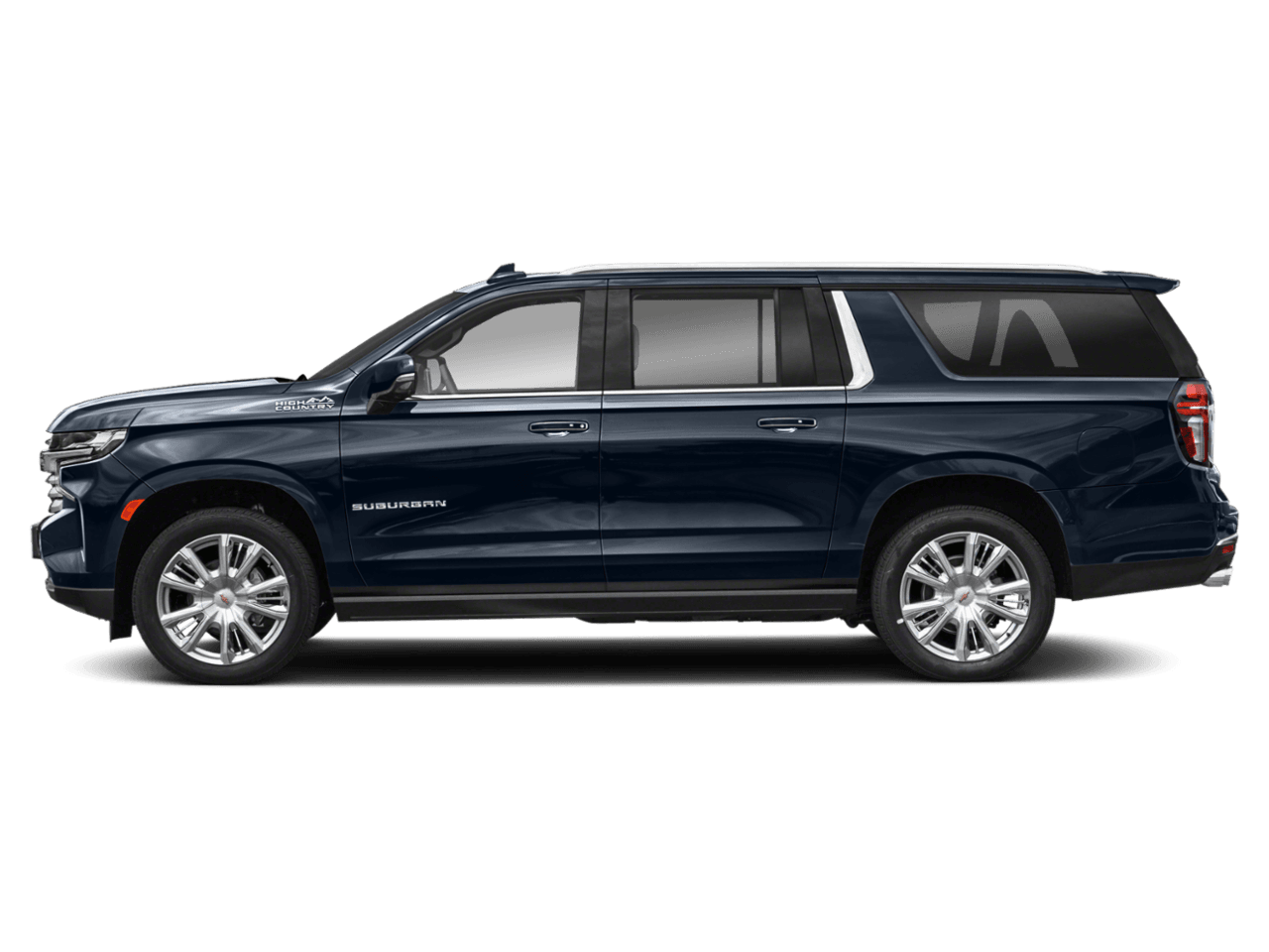 2023 Chevrolet Suburban High Country - Profile, facing to the left