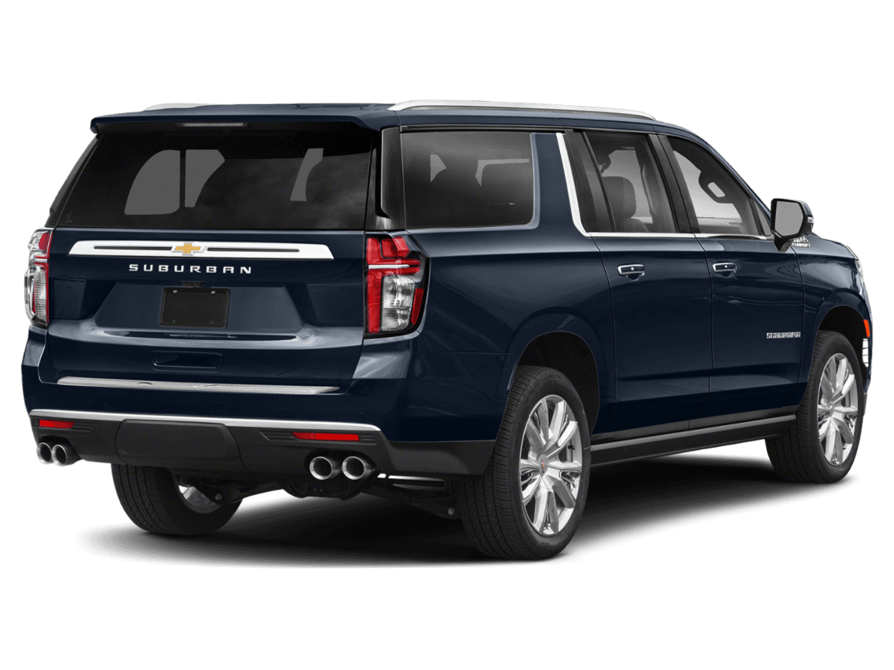 2023 Chevrolet Suburban High Country - Rear 3/4, facing to the right