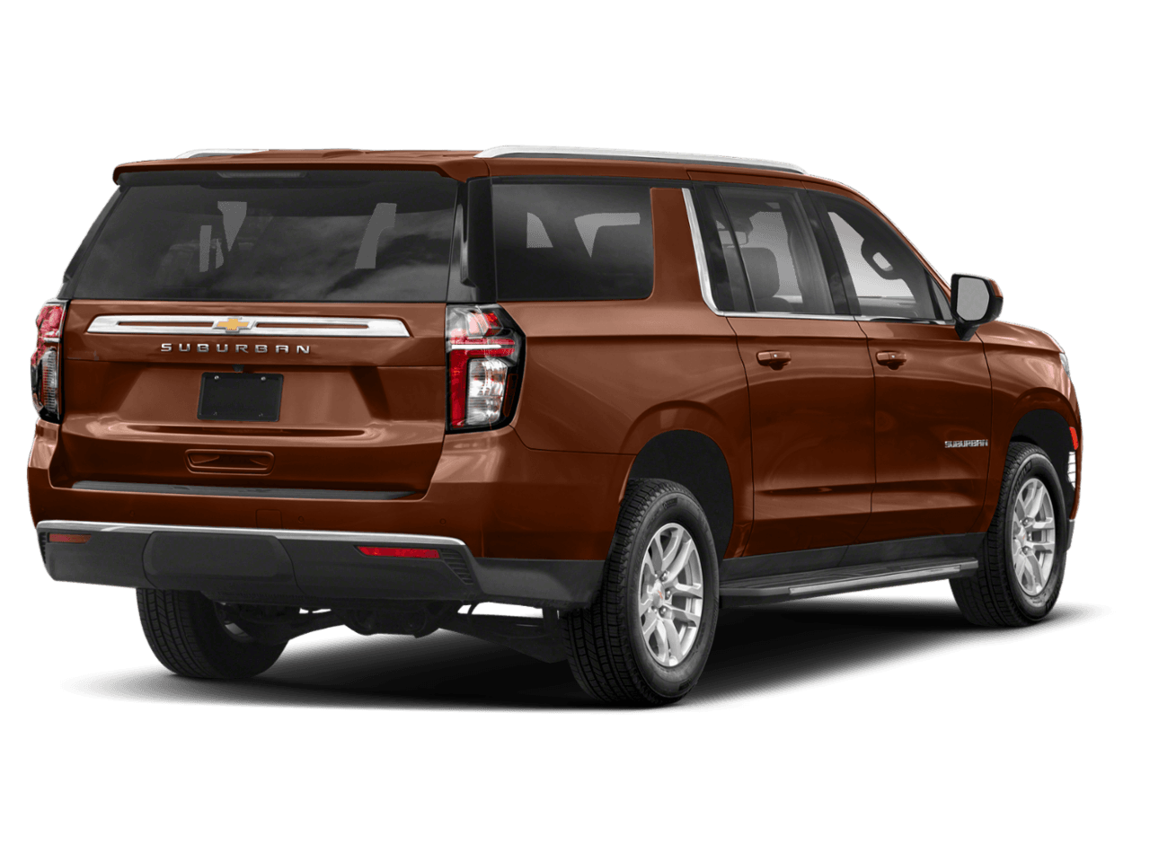 2023 Chevrolet Suburban LS - Rear 3/4, facing to the right