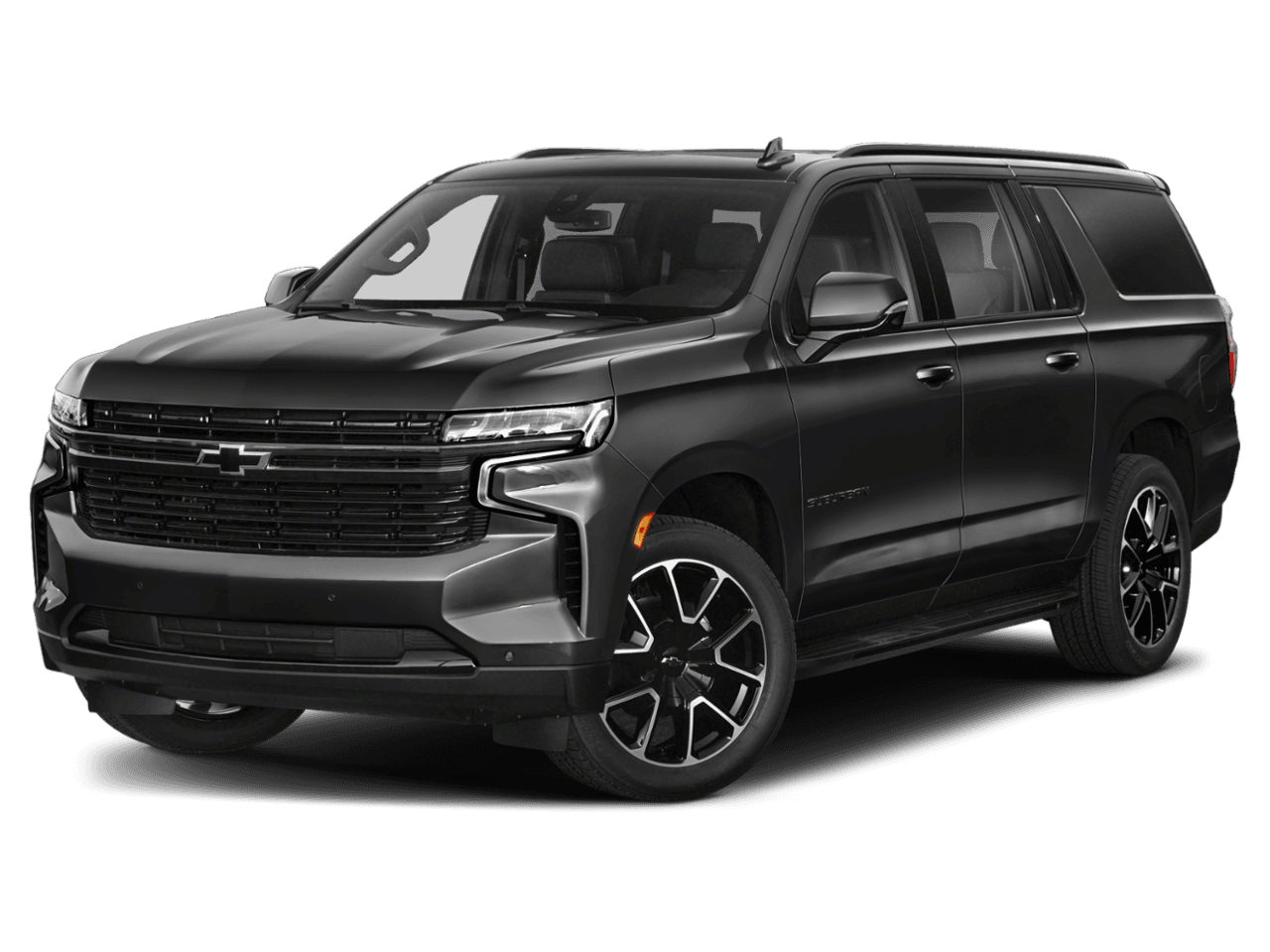 2023 Chevrolet Suburban RST - Front 3/4, facing to the left
