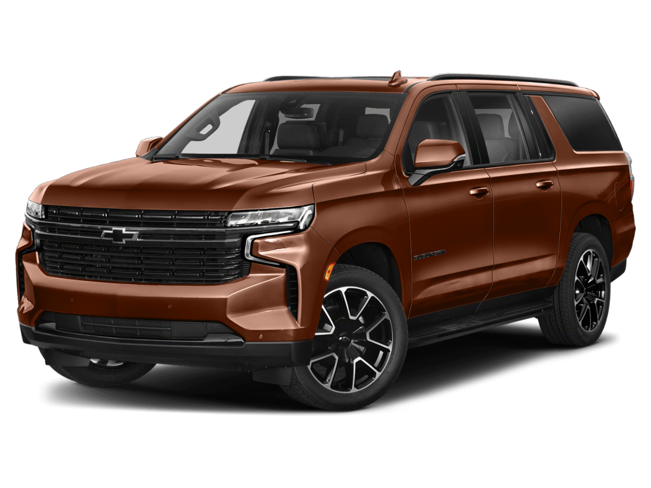 2023 Chevrolet Suburban RST - Front 3/4, facing to the left