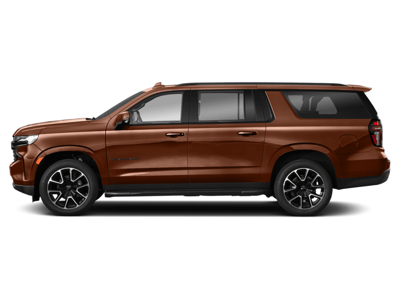 2023 Chevrolet Suburban RST - Profile, facing to the left