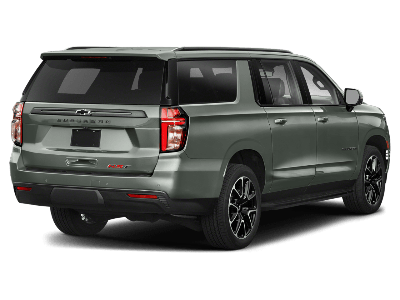 2023 Chevrolet Suburban RST - Rear 3/4, facing to the right