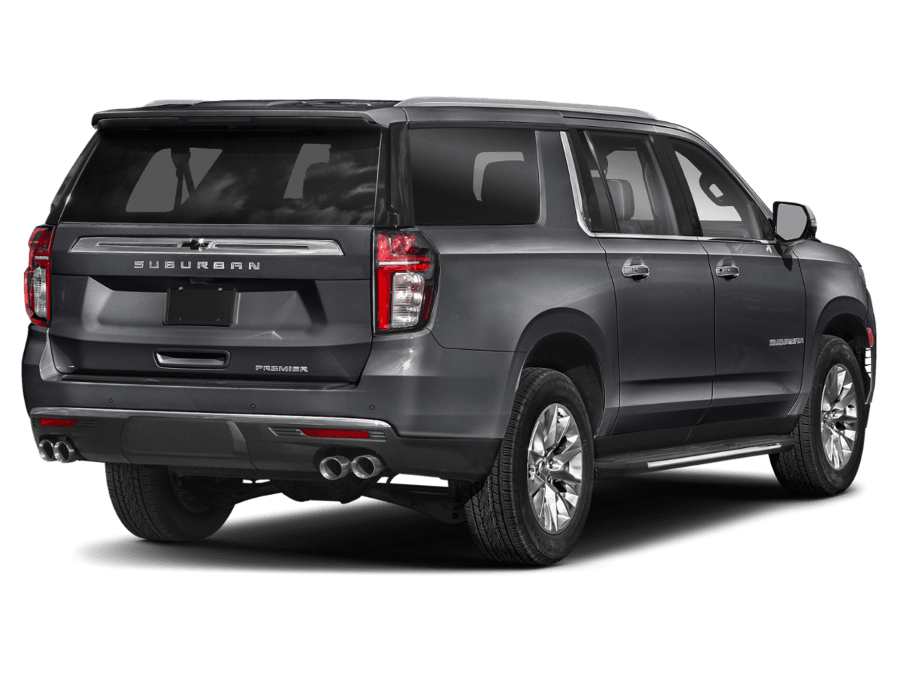 2023 Chevrolet Suburban Premier - Rear 3/4, facing to the right