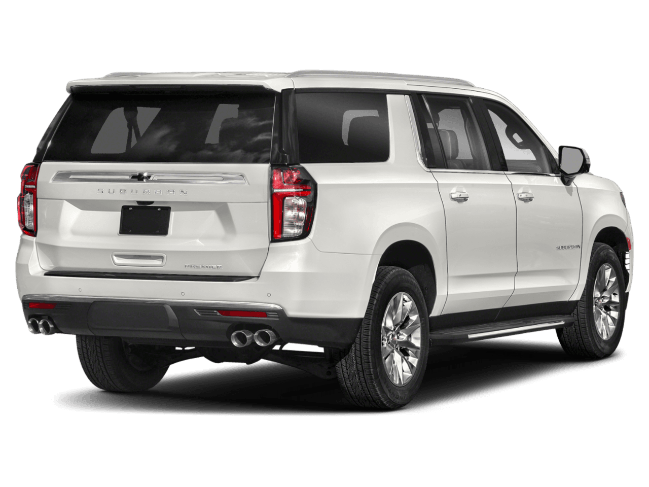 2023 Chevrolet Suburban Premier - Rear 3/4, facing to the right