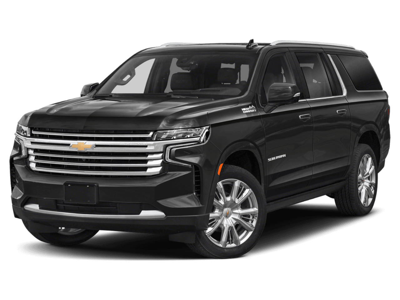 2023 Chevrolet Suburban High Country - Front 3/4, facing to the left