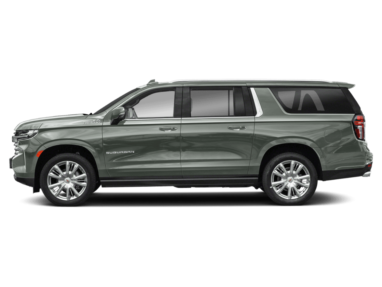 2023 Chevrolet Suburban High Country - Profile, facing to the left
