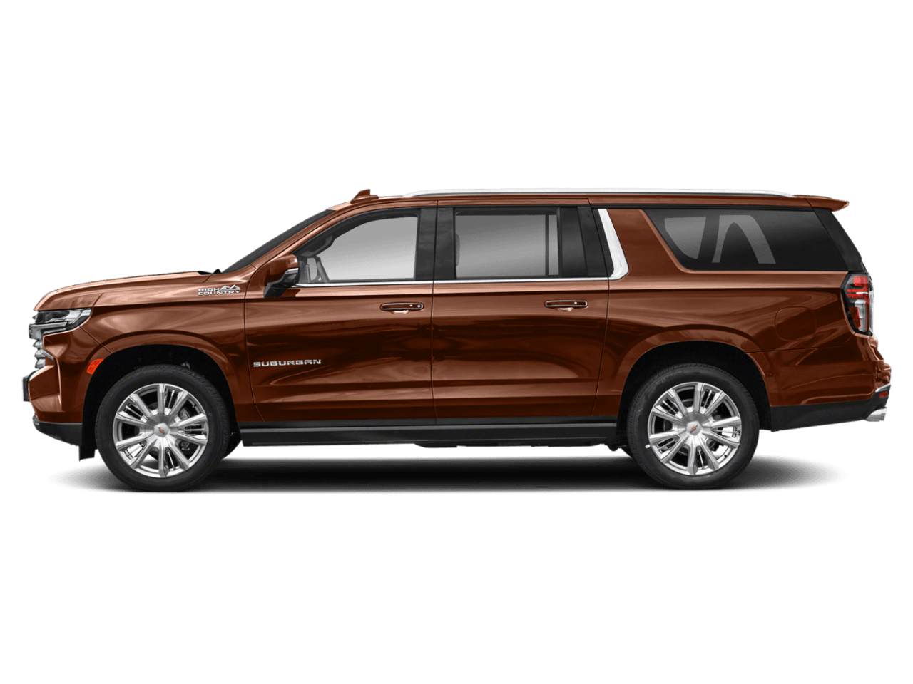 2023 Chevrolet Suburban High Country - Profile, facing to the left