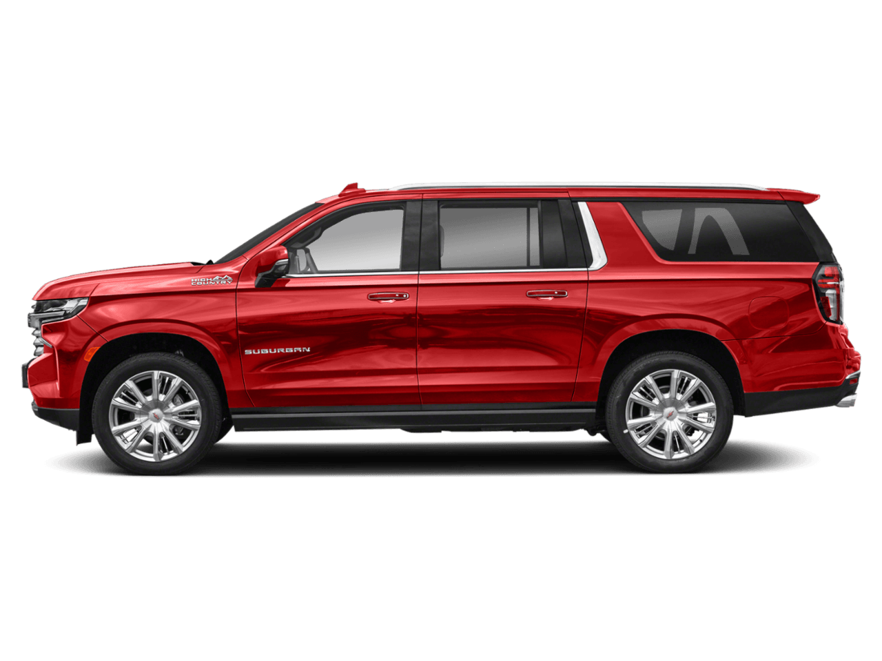 2023 Chevrolet Suburban High Country - Profile, facing to the left