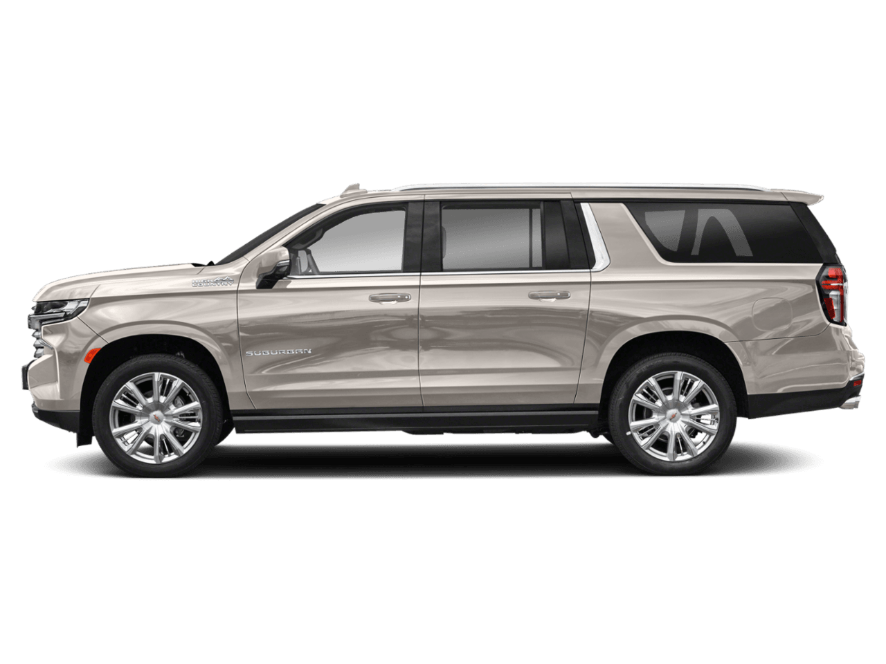 2023 Chevrolet Suburban High Country - Profile, facing to the left