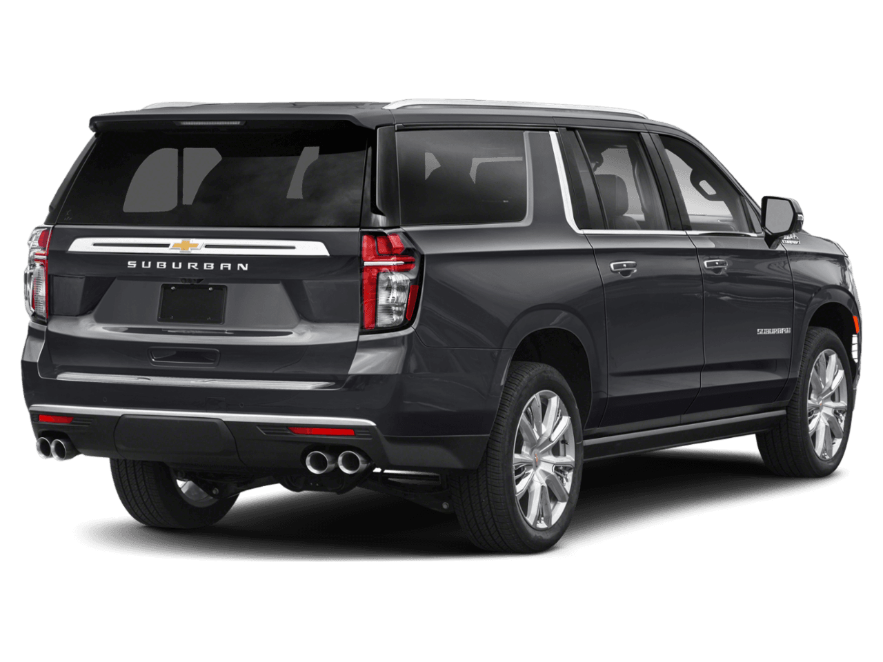 2023 Chevrolet Suburban High Country - Rear 3/4, facing to the right