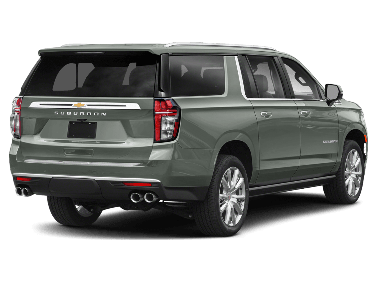 2023 Chevrolet Suburban High Country - Rear 3/4, facing to the right